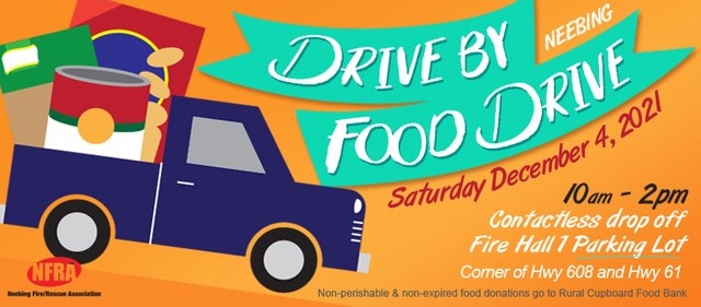 NFRA food drive poster